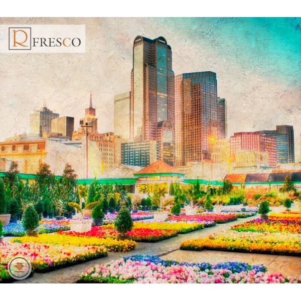 Фреска Renaissance Fresco Cities (F1044)