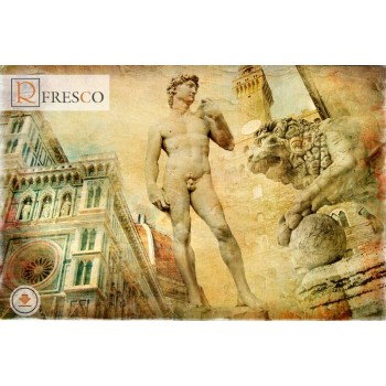 Фреска Renaissance Fresco Cities (F1068)