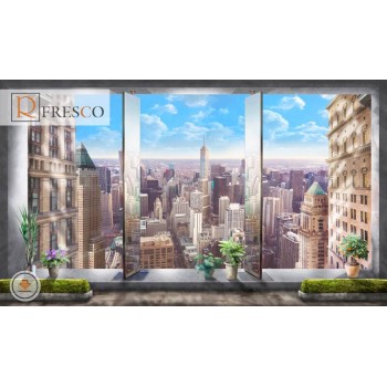 Фреска Renaissance Fresco Cities (F1240)