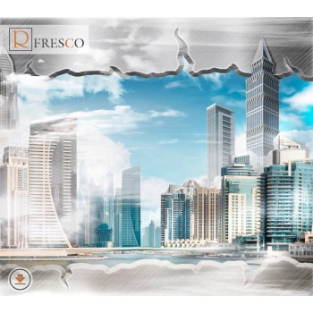Фреска Renaissance Fresco Cities (f1186)