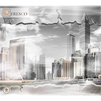 Фреска Renaissance Fresco Cities (f1187)