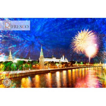 Фреска Renaissance Fresco Cities (f1209)