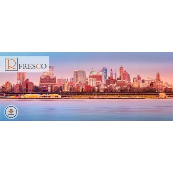 Фреска Renaissance Fresco Cities (f1250)