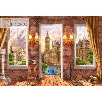 Фреска Renaissance Fresco Landscapes (44106)