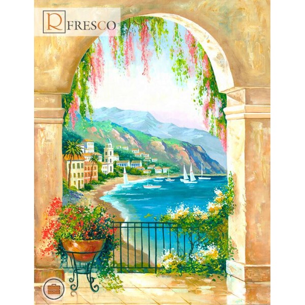 Фреска Renaissance Fresco Landscapes (44440)