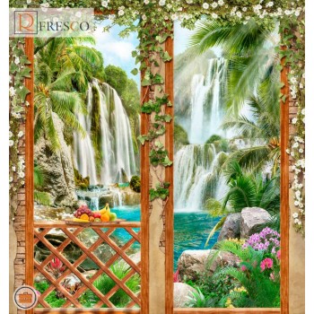 Фреска Renaissance Fresco Landscapes (44541)