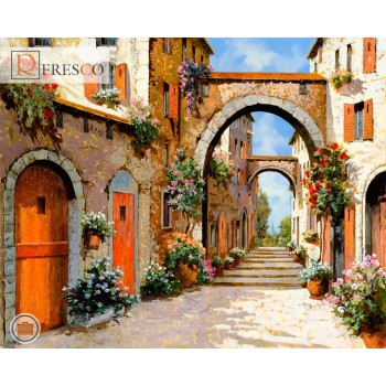 Фреска Renaissance Fresco Landscapes (4636)