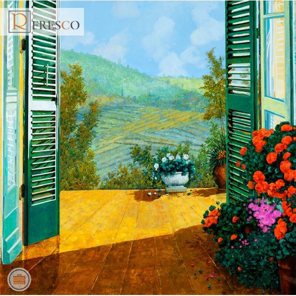 Фреска Renaissance Fresco Landscapes (4669)