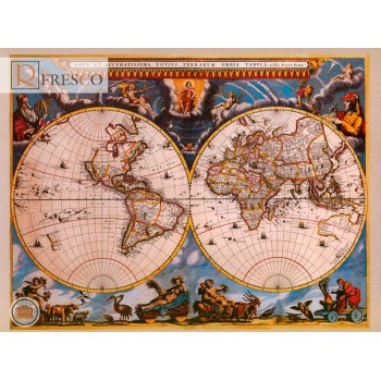 Фреска Renaissance Fresco Maps (1013)