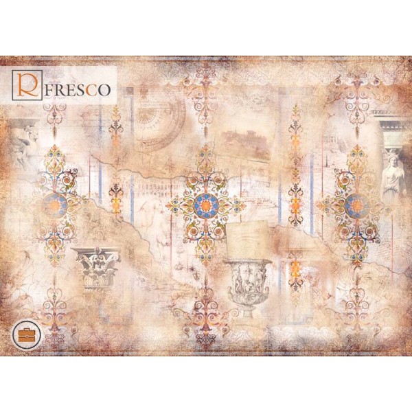 Фреска Renaissance Fresco Maps (1082)