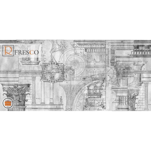 Фреска Renaissance Fresco Maps (1086)