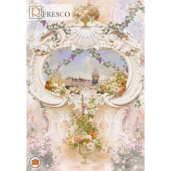 Фреска Renaissance Fresco Maps (1090)