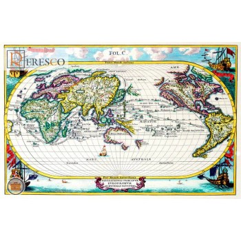 Фреска Renaissance Fresco Maps (12003)