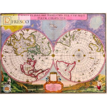 Фреска Renaissance Fresco Maps (12004)
