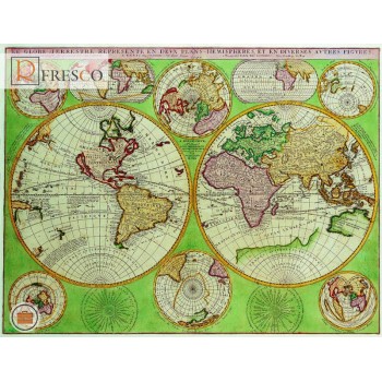 Фреска Renaissance Fresco Maps (12005)