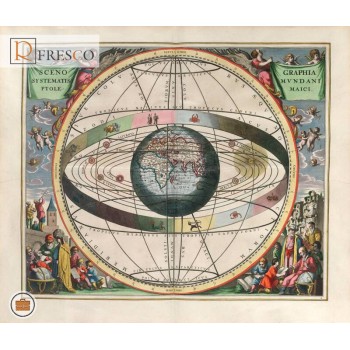 Фреска Renaissance Fresco Maps (12009)