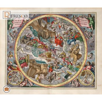 Фреска Renaissance Fresco Maps (12015)