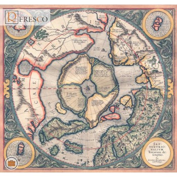 Фреска Renaissance Fresco Maps (12019)
