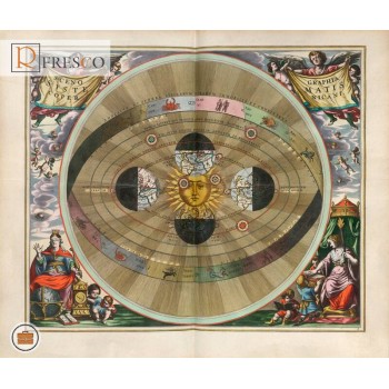 Фреска Renaissance Fresco Maps (12021)