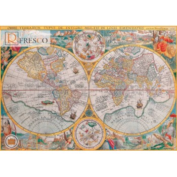 Фреска Renaissance Fresco Maps (12022)