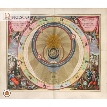 Фреска Renaissance Fresco Maps (12023)