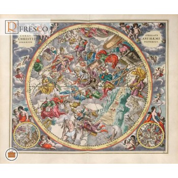 Фреска Renaissance Fresco Maps (12032)