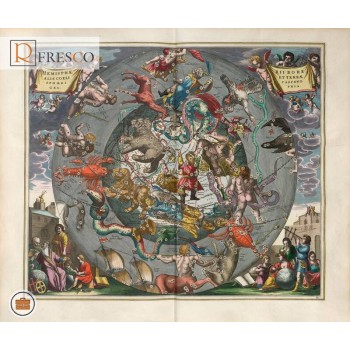 Фреска Renaissance Fresco Maps (12033)
