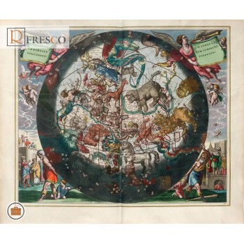 Фреска Renaissance Fresco Maps (12034)
