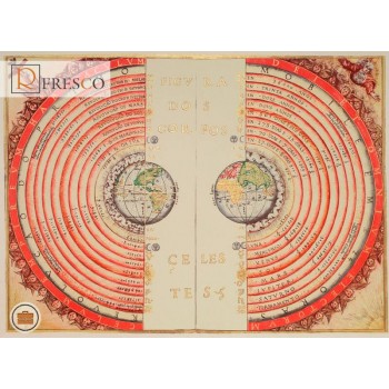 Фреска Renaissance Fresco Maps (12038)