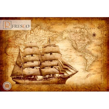 Фреска Renaissance Fresco Maps (12039)