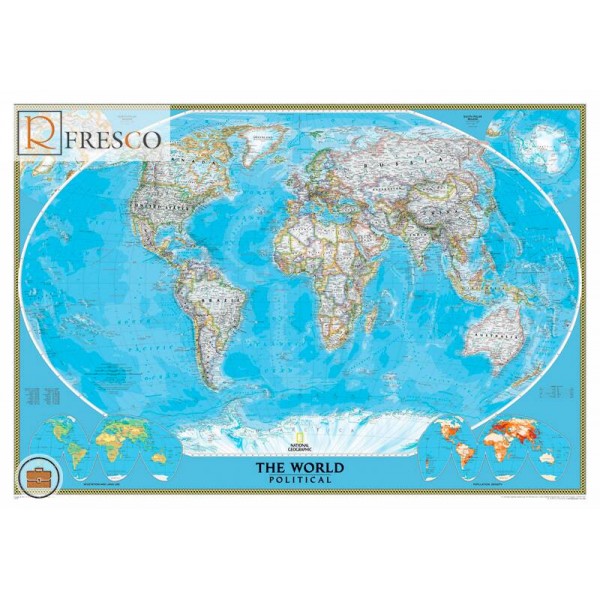 Фреска Renaissance Fresco Maps (12041)