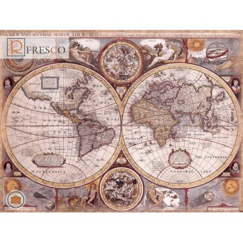 Фреска Renaissance Fresco Maps (12049)