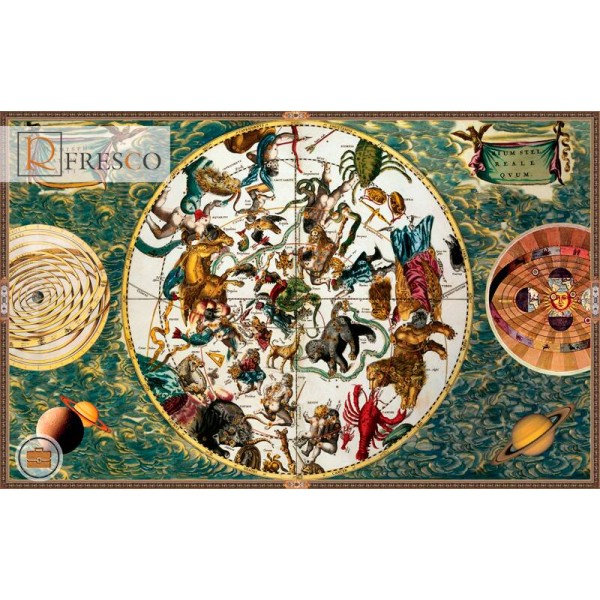 Фреска Renaissance Fresco Maps (12051)