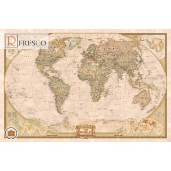 Фреска Renaissance Fresco Maps (12055)