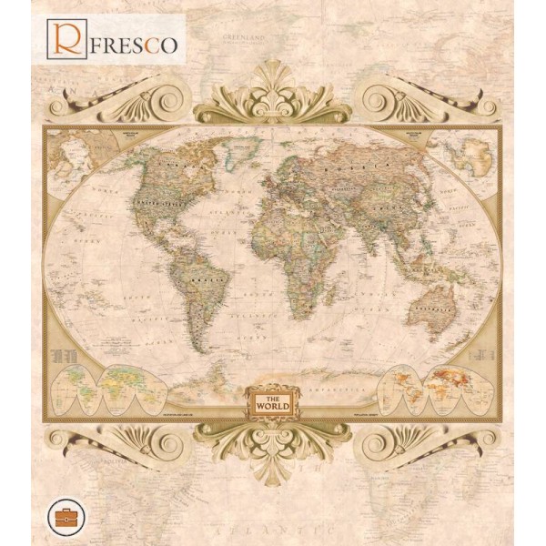 Фреска Renaissance Fresco Maps (12056)
