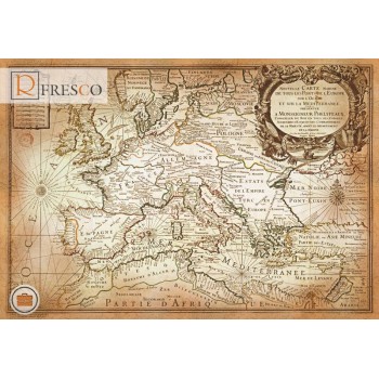 Фреска Renaissance Fresco Maps (12069)