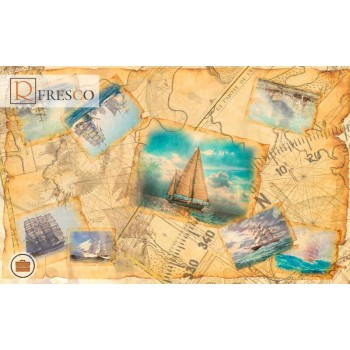 Фреска Renaissance Fresco Maps (12074)