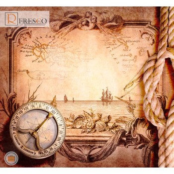Фреска Renaissance Fresco Maps (12081)
