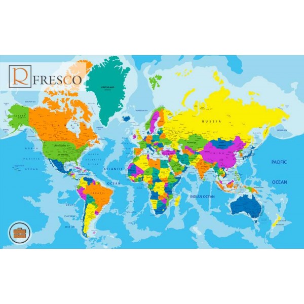 Фреска Renaissance Fresco Maps (12083)