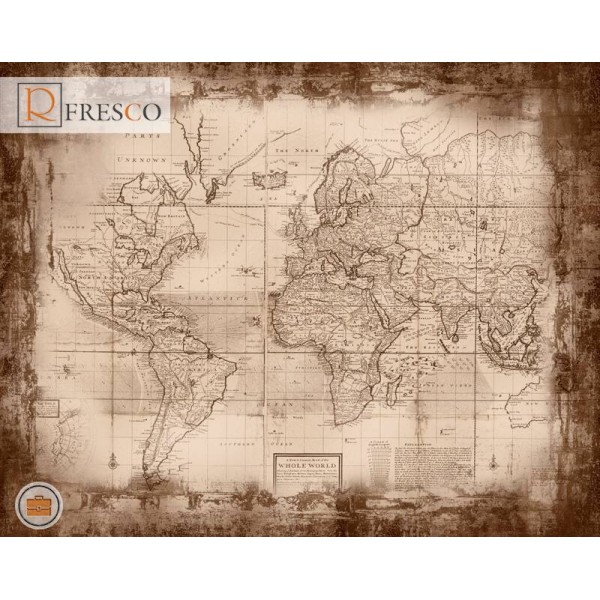 Фреска Renaissance Fresco Maps (12084)
