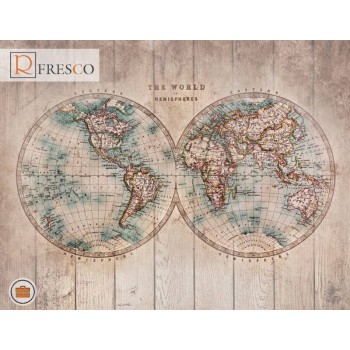Фреска Renaissance Fresco Maps (12089)