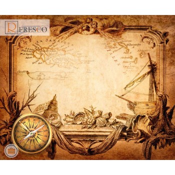 Фреска Renaissance Fresco Maps (12090)