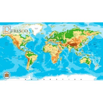 Фреска Renaissance Fresco Maps (12092)