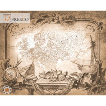 Фреска Renaissance Fresco Maps (12097)