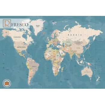 Фреска Renaissance Fresco Maps (12098)