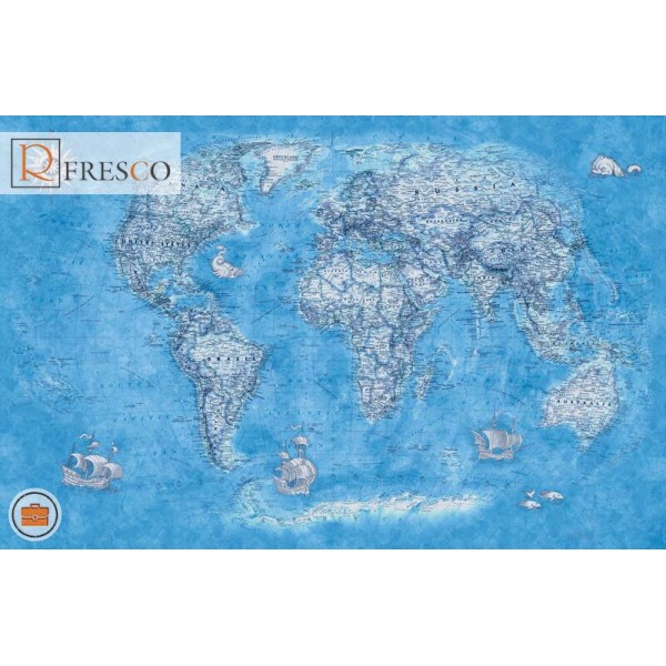 Фреска Renaissance Fresco Maps (12099)