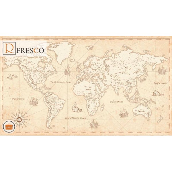 Фреска Renaissance Fresco Maps (12101)