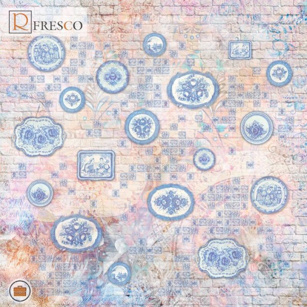 Фреска Renaissance Fresco Maps (ag0038)