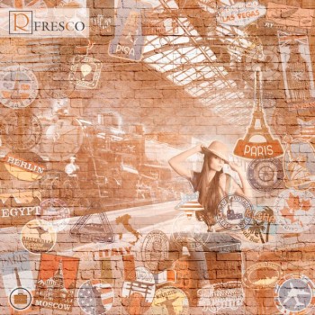 Фреска Renaissance Fresco Maps (ag0045)