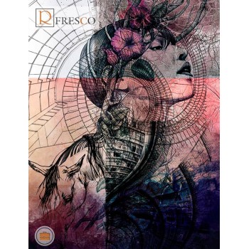 Фреска Renaissance Fresco Maps (ag0049)